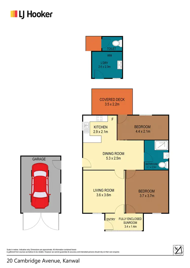 Floorplan of Homely house listing, 20 Cambridge Avenue, Kanwal NSW 2259
