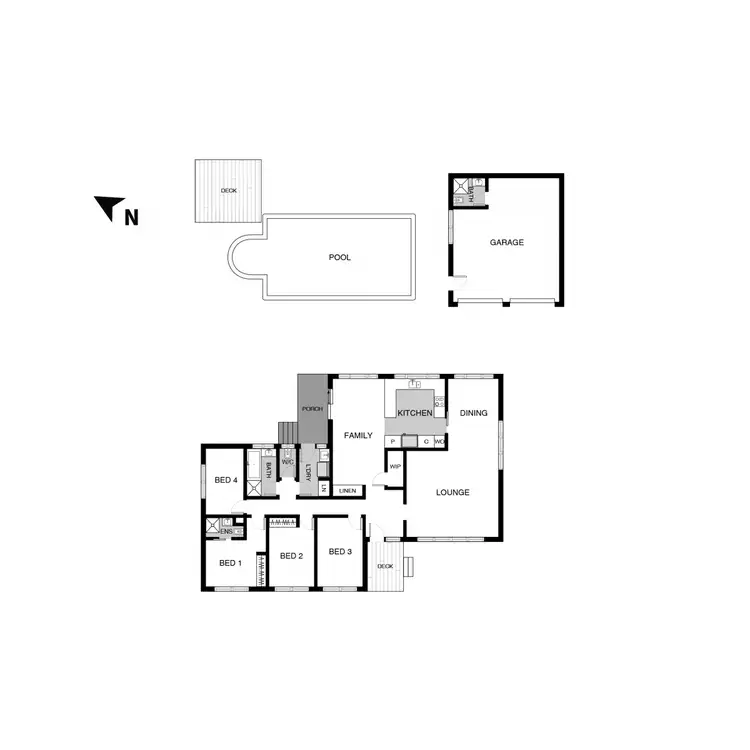Floorplan of Homely house listing, 38 Handcock Crescent, Macgregor ACT 2615