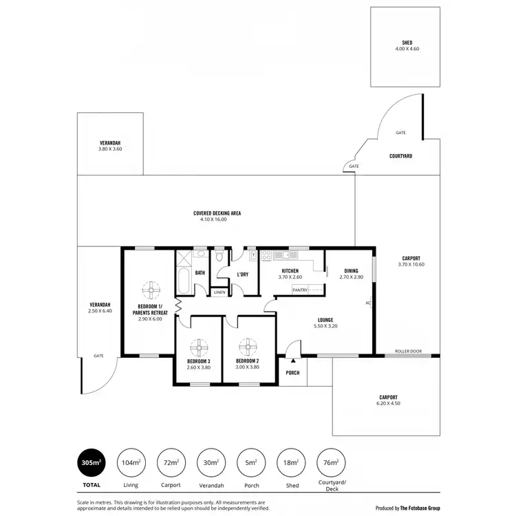 Floorplan of Homely house listing, 13 Antarlo Road, Ingle Farm SA 5098