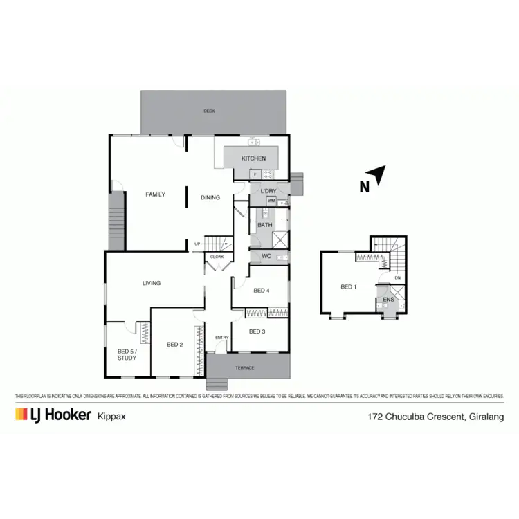 Floorplan of Homely house listing, 172 Chuculba Crescent, Giralang ACT 2617