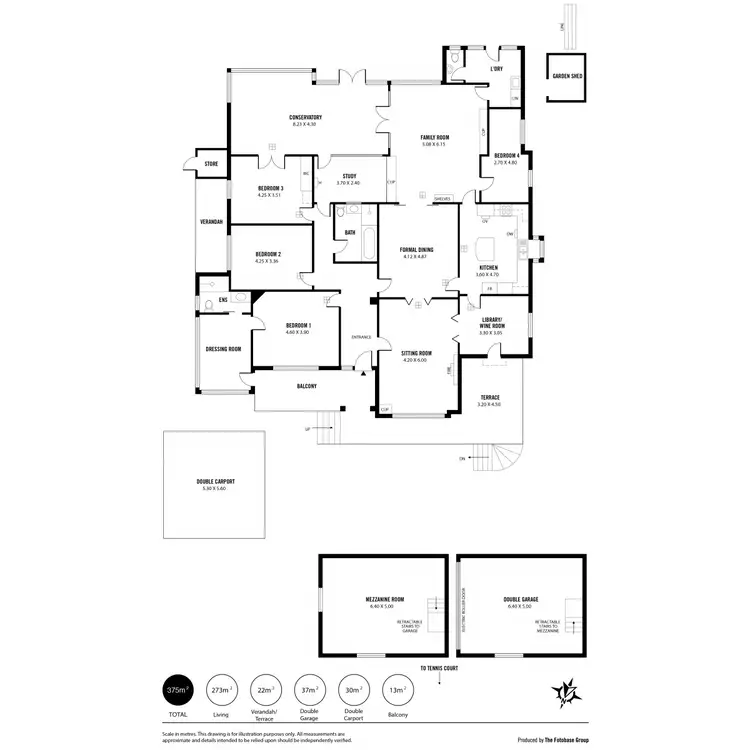 Floorplan of Homely house listing, 8 Taylors Road, Mitcham SA 5062