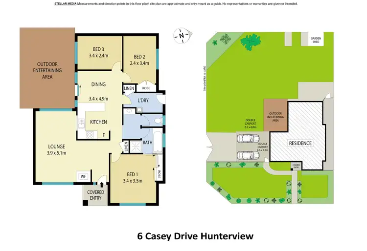 Floorplan of Homely house listing, 6 Casey Drive, Singleton NSW 2330