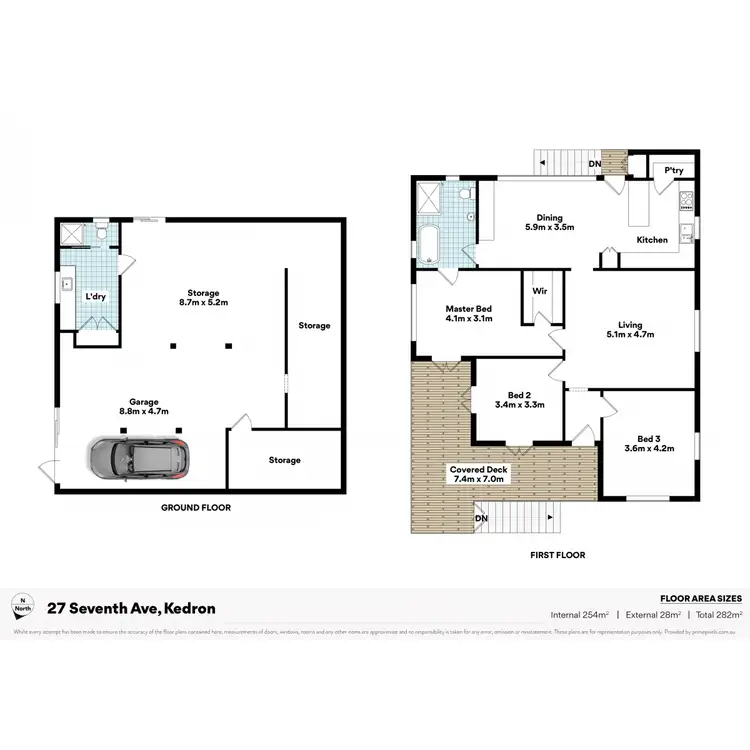 Floorplan of Homely house listing, 27 Seventh Avenue, Kedron QLD 4031
