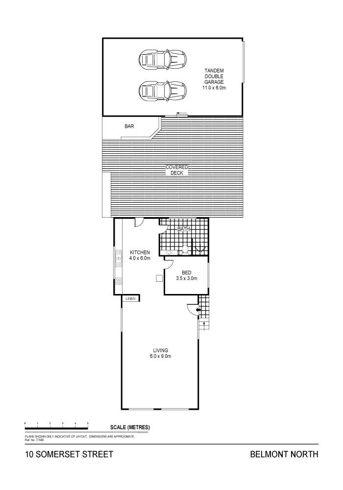 Floorplan of Homely house listing, 10 Somerset Street, Belmont North NSW 2280