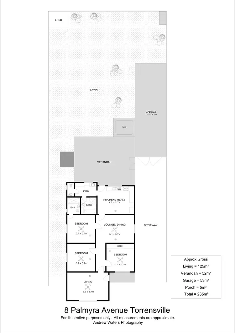 Floorplan of Homely house listing, 8 Palmyra Avenue, Torrensville SA 5031