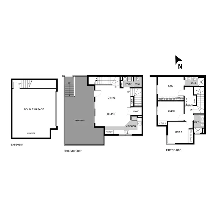 Floorplan of Homely townhouse listing, 11/5 Nevertire Street, Lawson ACT 2617