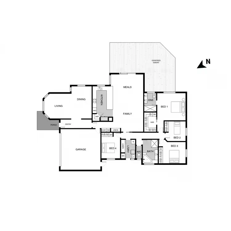 Floorplan of Homely house listing, 16 Summerville Crescent, Florey ACT 2615