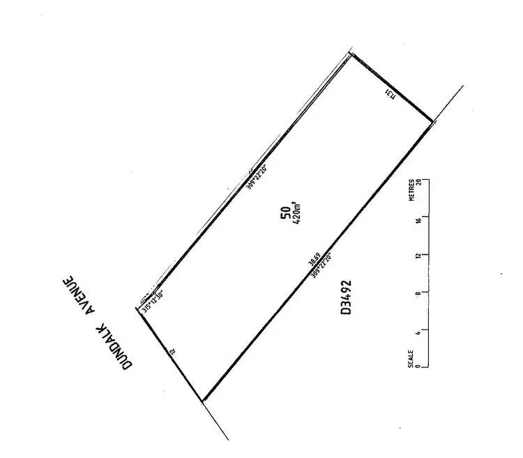 Floorplan of Homely land listing, 30 Dundalk Avenue, Mccracken SA 5211