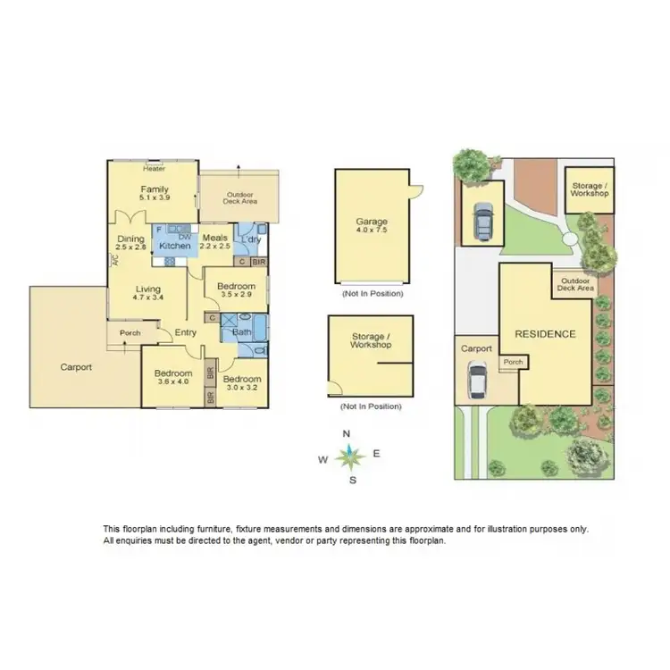 Floorplan of Homely house listing, 39 O'neill Avenue, Hoppers Crossing VIC 3029