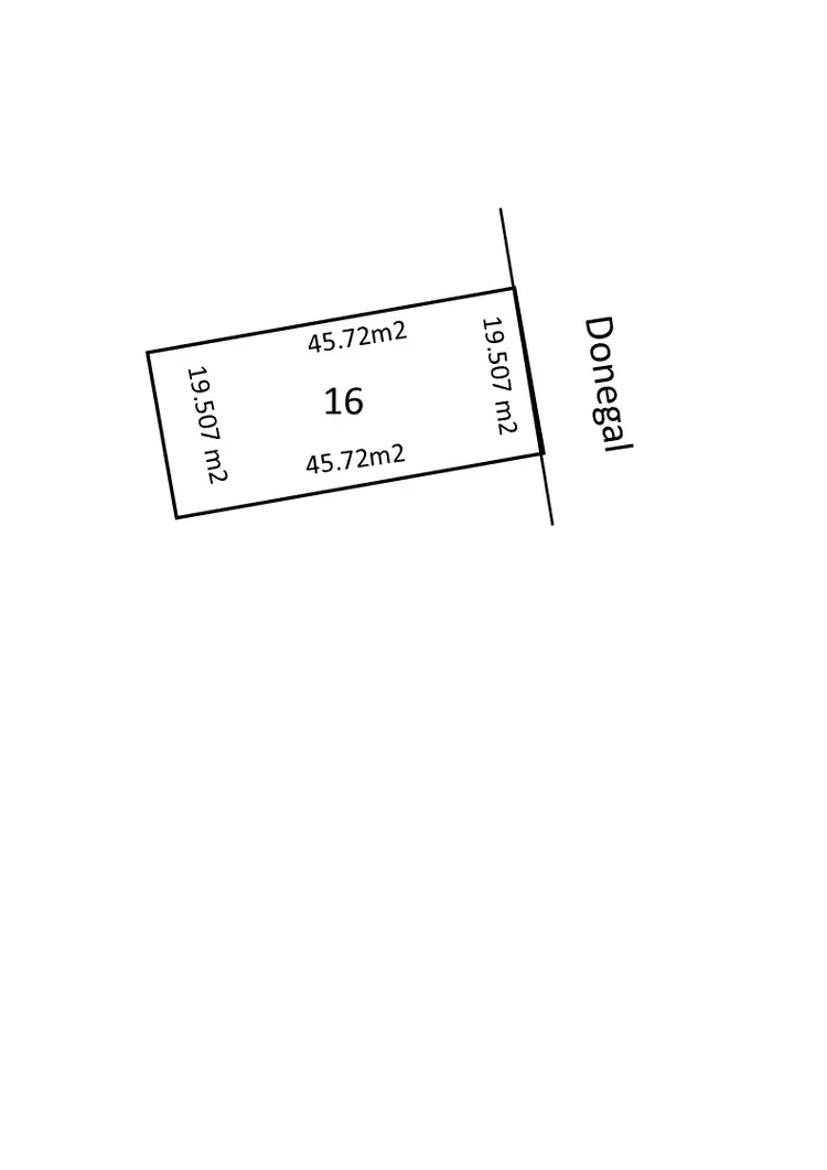 Floorplan of Homely land listing, 5 Donegal Street, Mccracken SA 5211