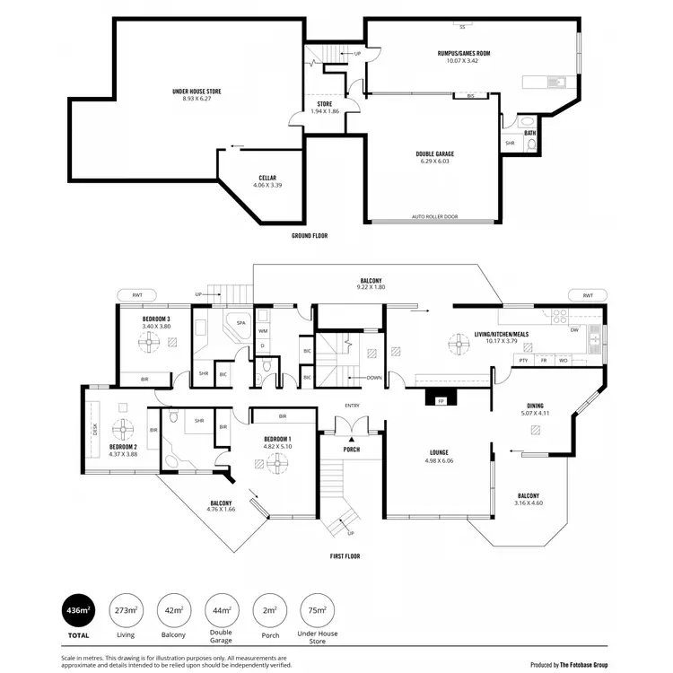 Floorplan of Homely house listing, 5 Park Avenue, Urrbrae SA 5064