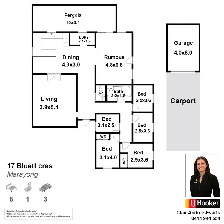 Floorplan of Homely house listing, 17 Bluett Street, Marayong NSW 2148