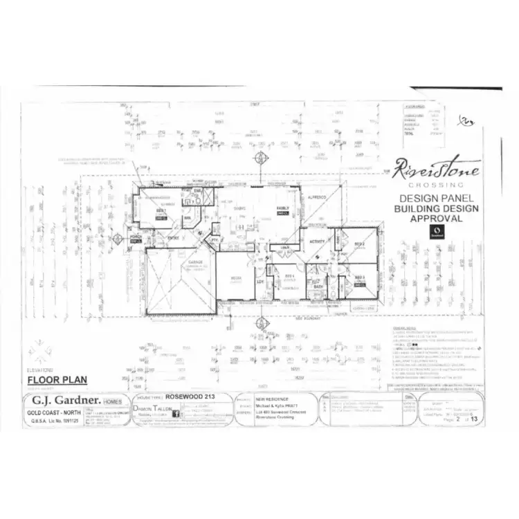 Floorplan of Homely house listing, 22 Sunwood Crescent, Maudsland QLD 4210