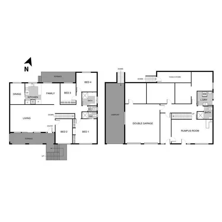 Floorplan of Homely house listing, 12 Munga Place, Giralang ACT 2617