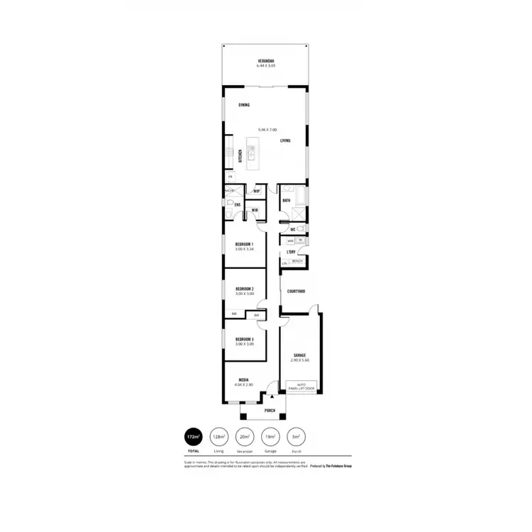 Floorplan of Homely house listing, 289B Montague Road, Para Vista SA 5093
