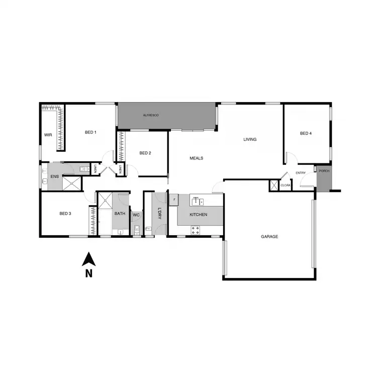 Floorplan of Homely house listing, 47 Galore Street, Crace ACT 2911
