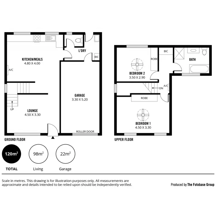 Floorplan of Homely townhouse listing, 6/17 James Street, Prospect SA 5082