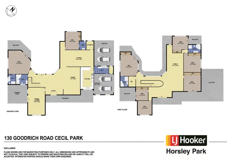Floorplan of Homely house listing, 130 Goodrich Road, Cecil Park NSW 2178