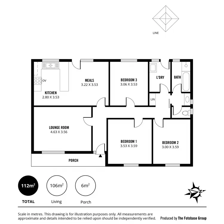 Floorplan of Homely house listing, 11 Cooder Crescent, Morphett Vale SA 5162