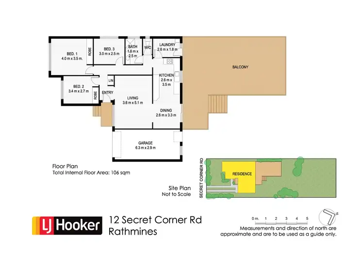 Floorplan of Homely house listing, 12 Secret Corner Road, Rathmines NSW 2283