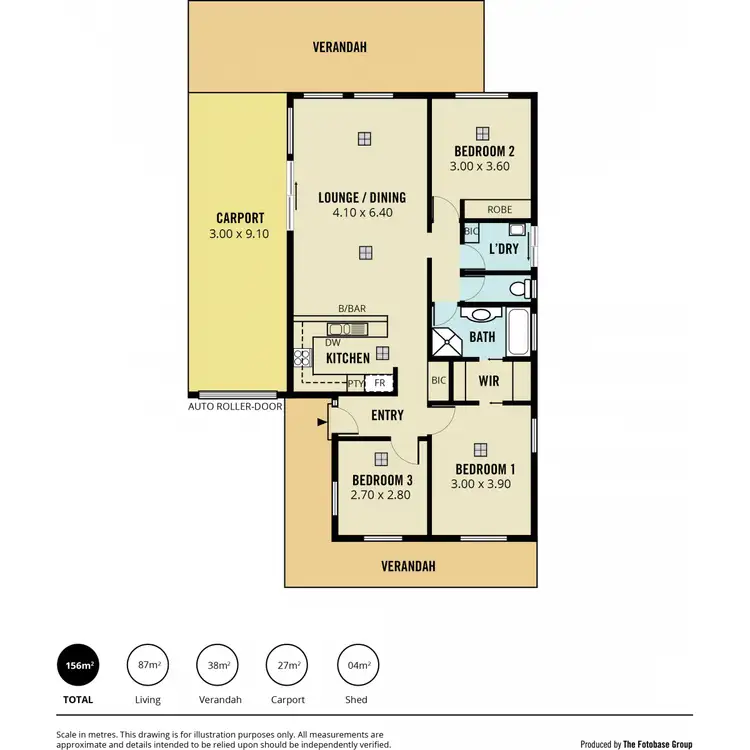 Floorplan of Homely house listing, 3 Farnell Place, Greenwith SA 5125