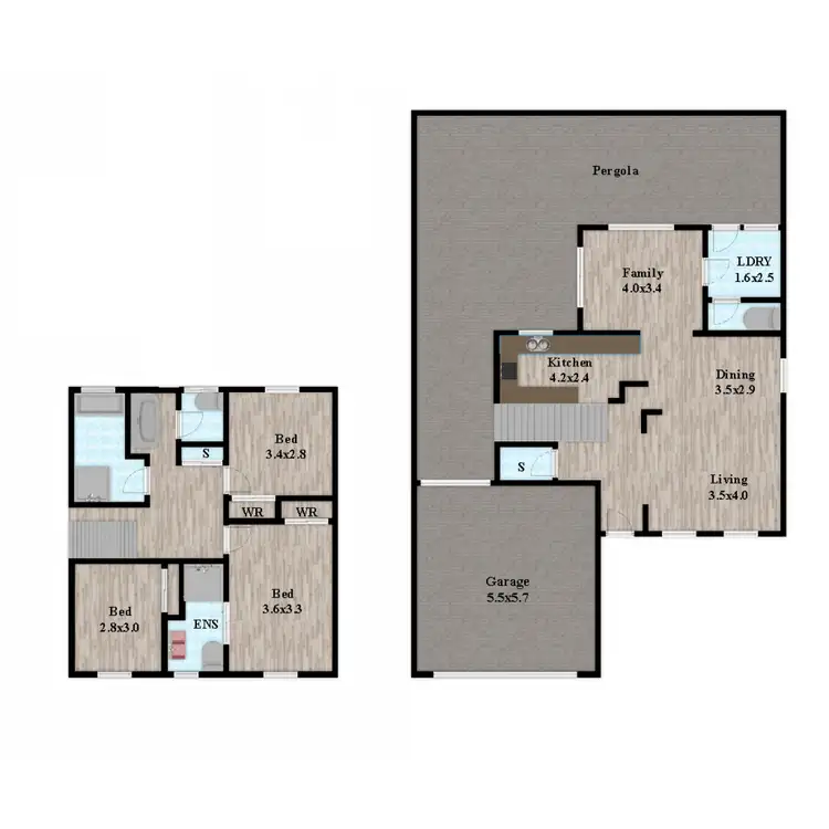 Floorplan of Homely house listing, 5A Dryden Avenue, Oakhurst NSW 2761