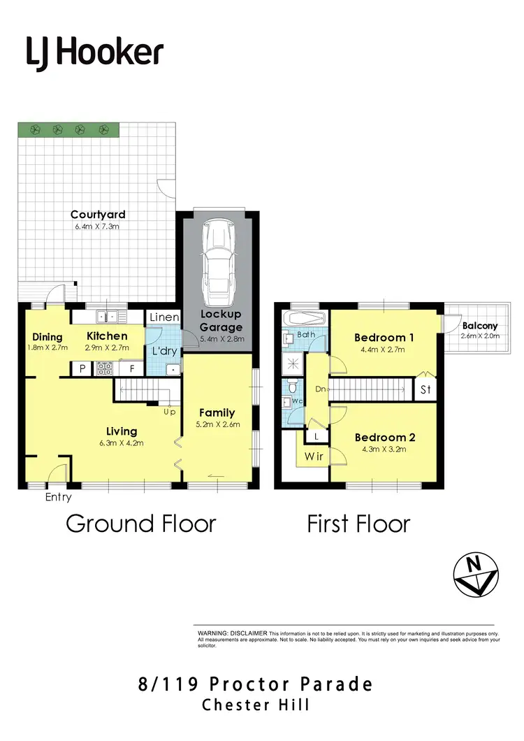 Floorplan of Homely house listing, 8/119 Proctor Parade, Chester Hill NSW 2162