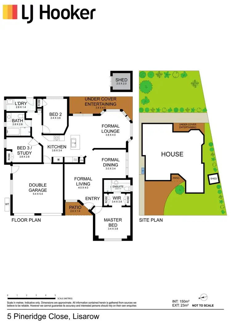 Floorplan of Homely house listing, 5 Pineridge Close, Lisarow NSW 2250