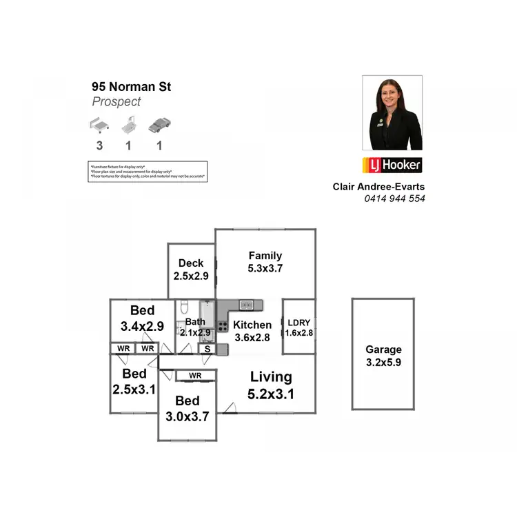 Floorplan of Homely house listing, 95 Norman Street, Prospect NSW 2148
