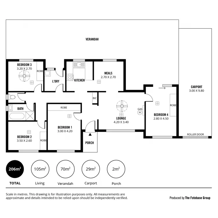 Floorplan of Homely house listing, 7 Nangari Road, Salisbury North SA 5108