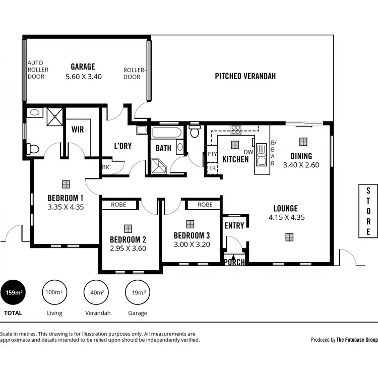 Floorplan of Homely house listing, 6 Nevis Street, Klemzig SA 5087