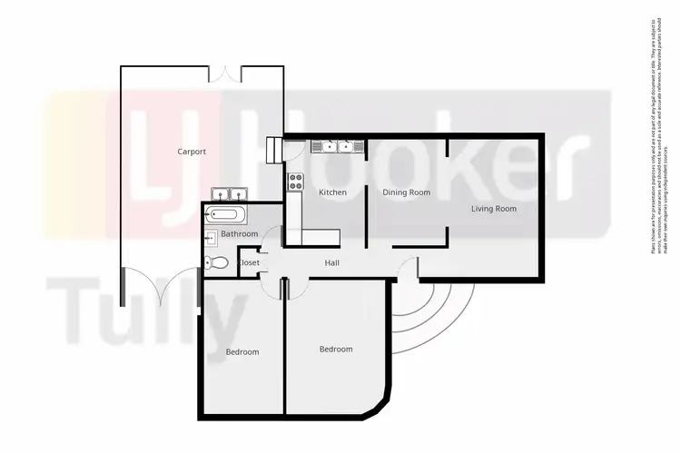 Floorplan of Homely house listing, 10 Cairns Street, Tully QLD 4854