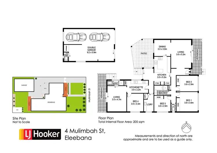 Floorplan of Homely house listing, 4 Mulimbah Street, Eleebana NSW 2282