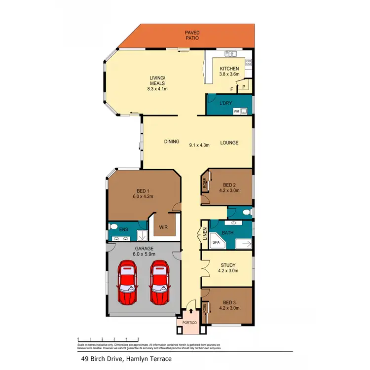 Floorplan of Homely house listing, 49 Birch Drive, Hamlyn Terrace NSW 2259