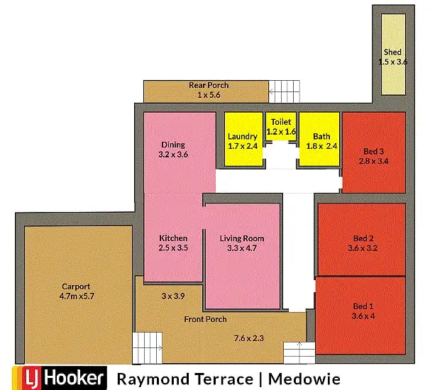 Floorplan of Homely house listing, 38 Alton Road, Raymond Terrace NSW 2324