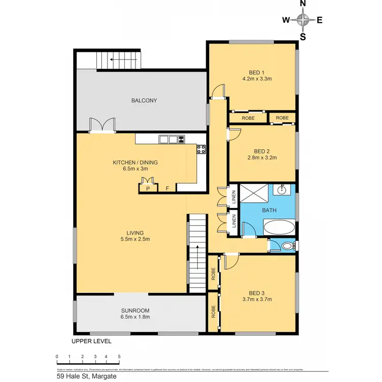 Floorplan of Homely house listing, 59 Hale Street, Margate QLD 4019