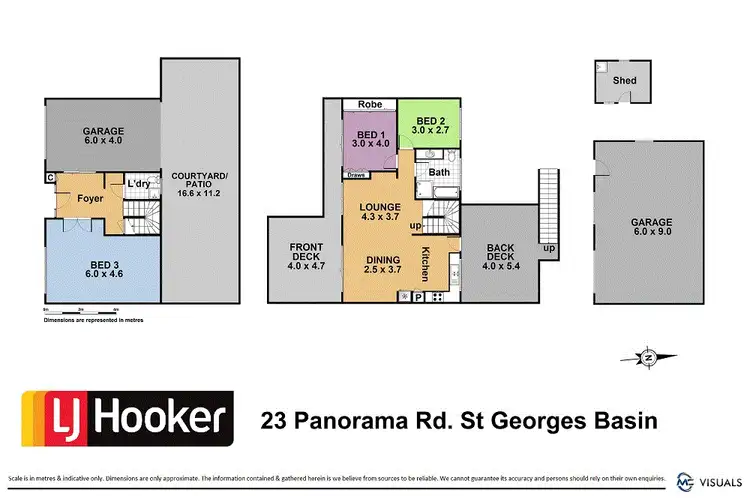 Floorplan of Homely house listing, 23 Panorama Road, St Georges Basin NSW 2540
