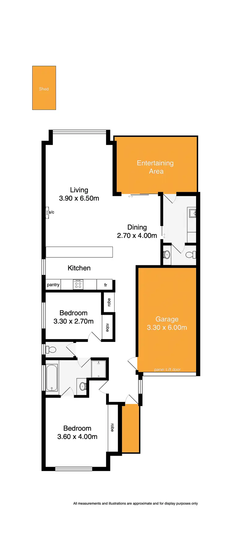 Floorplan of Homely unit listing, Unit 3/10 Hope Street, Encounter Bay SA 5211