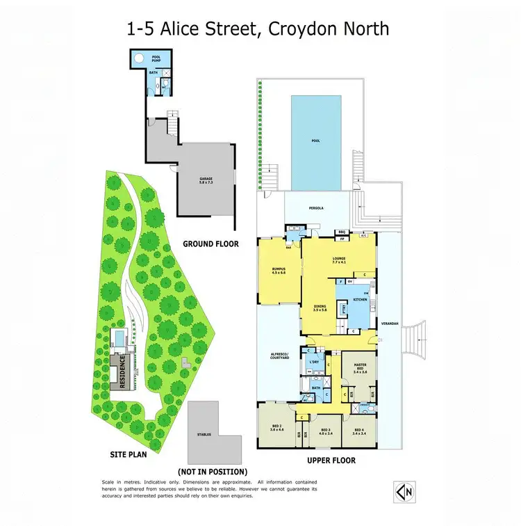 Floorplan of Homely house listing, 1-5 Alice Street, Croydon VIC 3136