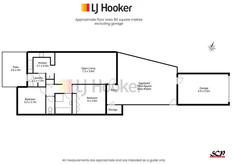 Floorplan of Homely unit listing, 46/1-9 Wharf Road, North Batemans Bay NSW 2536