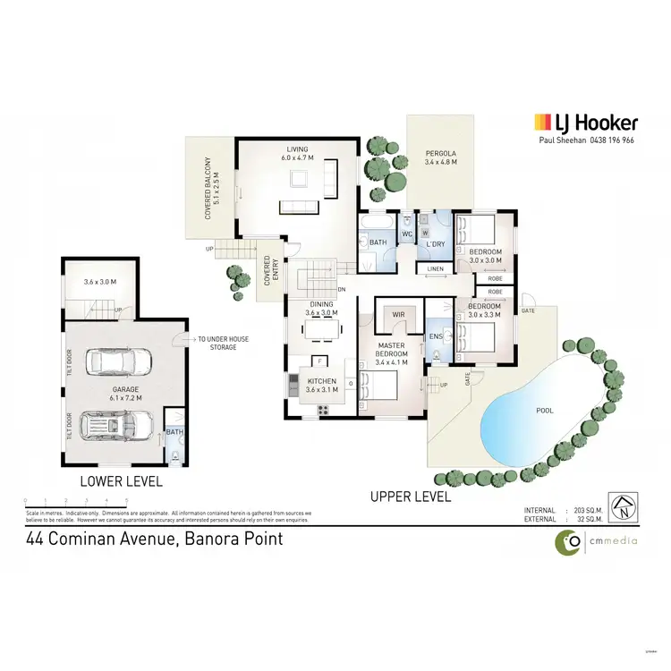 Floorplan of Homely house listing, 44 Cominan Avenue, Banora Point NSW 2486