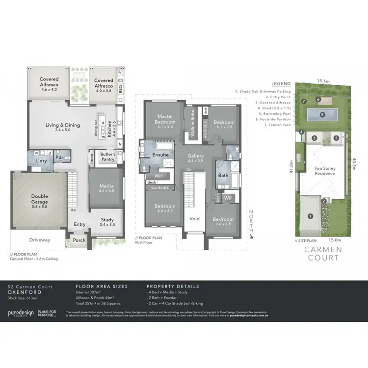 Floorplan of Homely house listing, 52 Carmen Court, Oxenford QLD 4210
