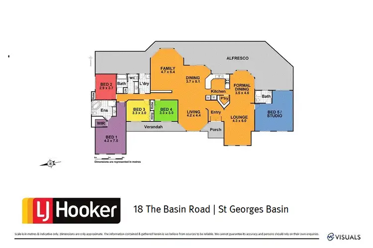 Floorplan of Homely house listing, 18 The Basin Road, St Georges Basin NSW 2540