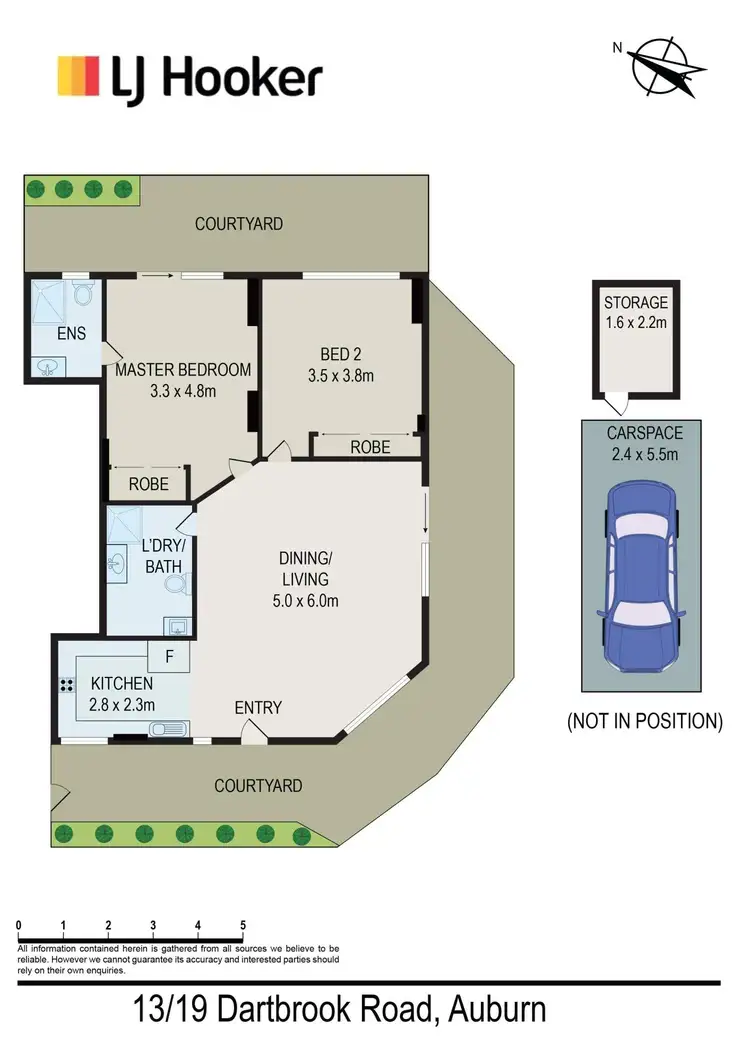 Floorplan of Homely apartment listing, 13/19 Dartbrook Rd, Auburn NSW 2144