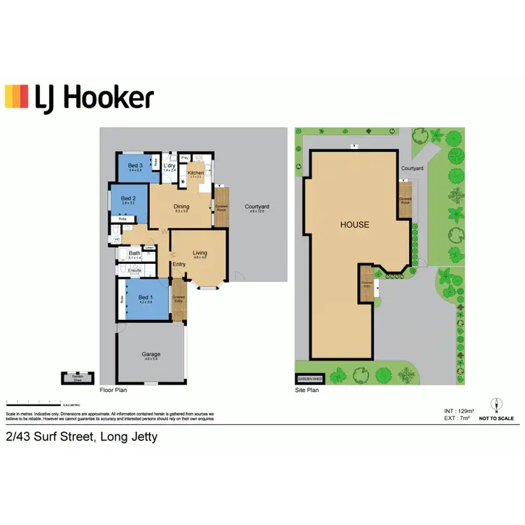 Floorplan of Homely villa listing, 2/43 Surf Street, Long Jetty NSW 2261