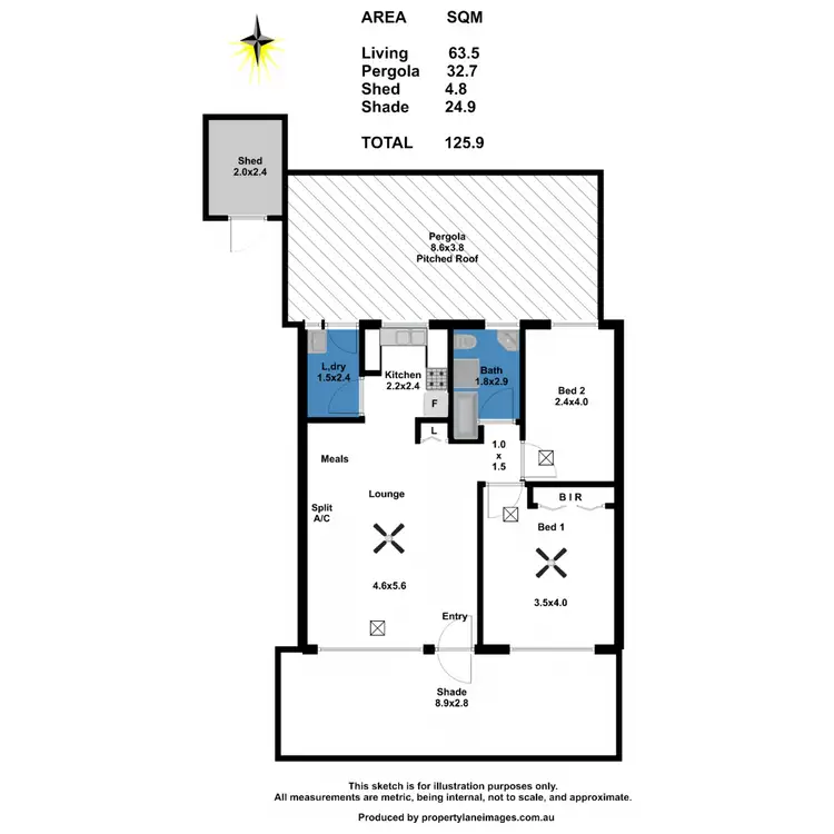 Floorplan of Homely house listing, 4/16 Duffield Street, Gawler East SA 5118
