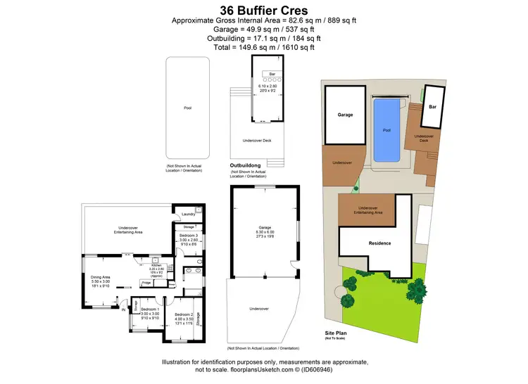 Floorplan of Homely house listing, 36 Buffier Crescent, Rutherford NSW 2320