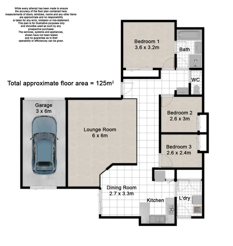 Floorplan of Homely house listing, 5 Mooloolah Court, Hillcrest QLD 4118