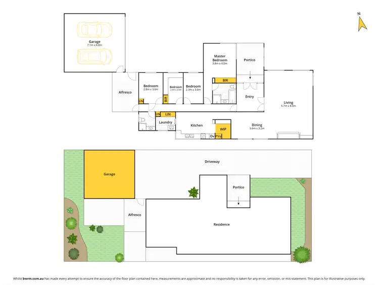 Floorplan of Homely house listing, 5 Condy Street, Drysdale VIC 3222
