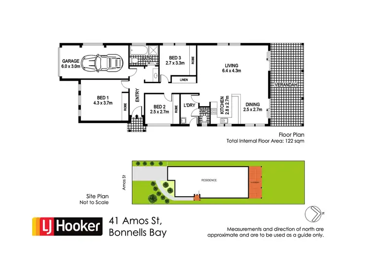 Floorplan of Homely house listing, 41 Amos Street, Bonnells Bay NSW 2264
